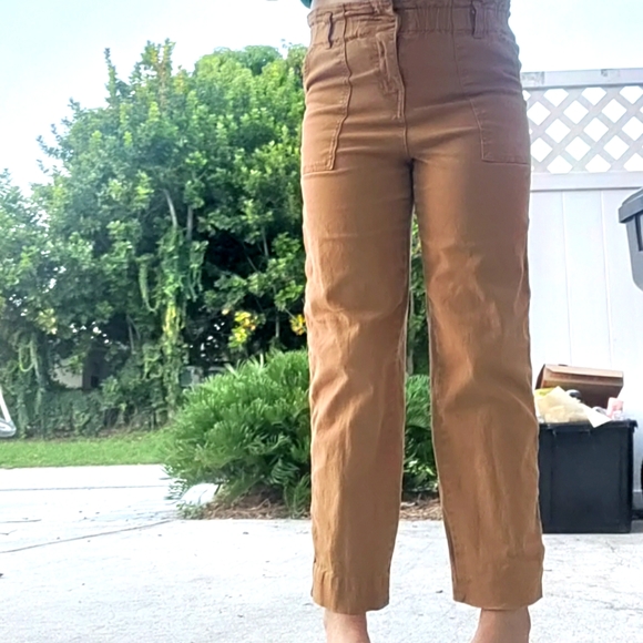 Tilly's Burnt orange cargo pants - Picture 3 of 4